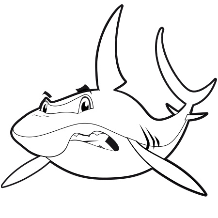 requin dessin