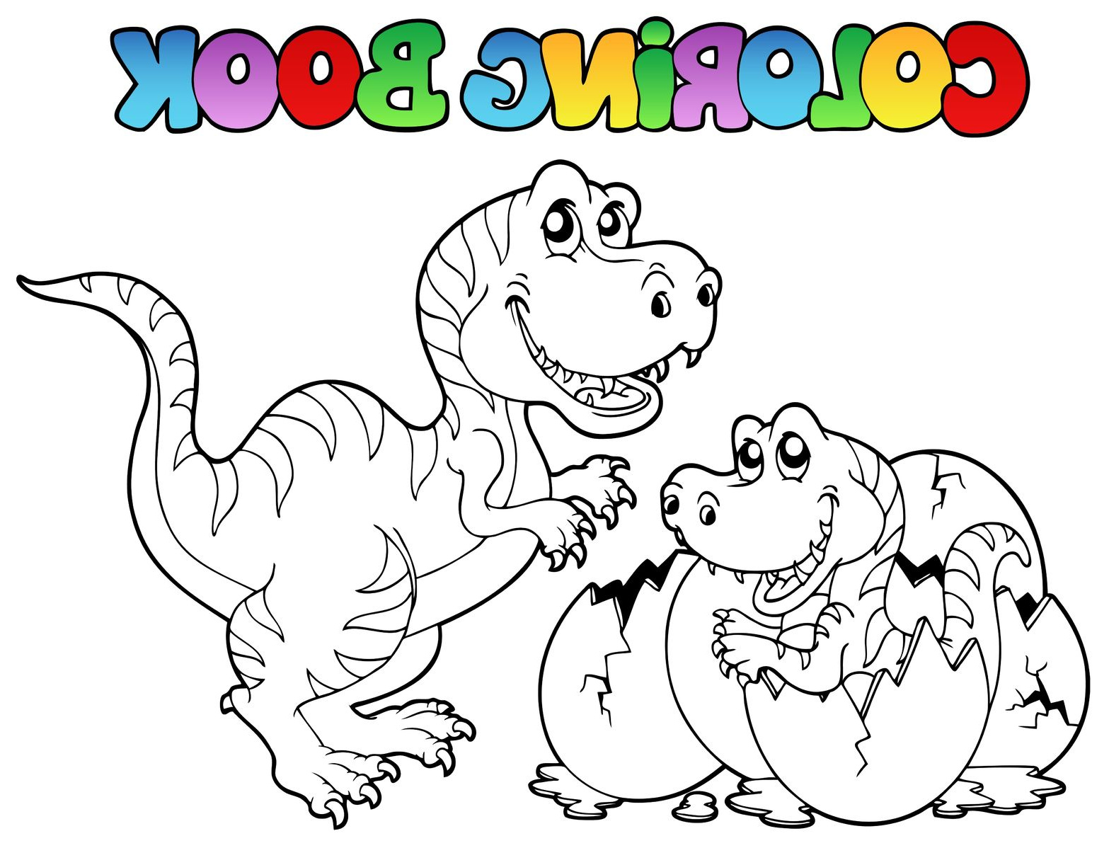 inspiration coloriage de dinosaure