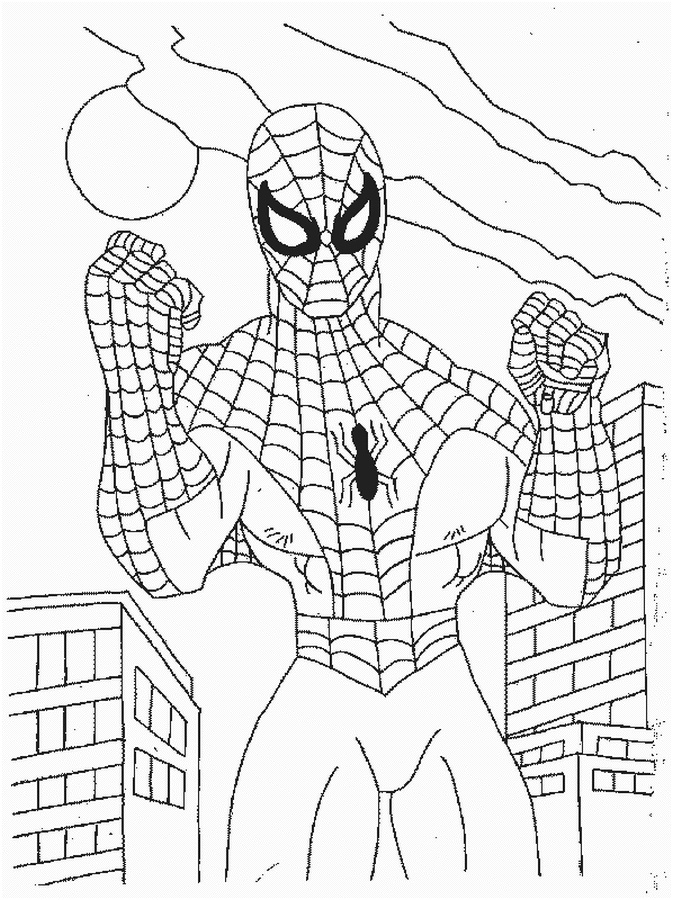 coloriage Spiderman 0