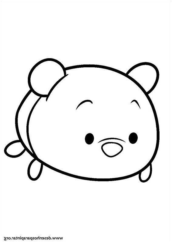 disney tsum tsum free coloring pages to