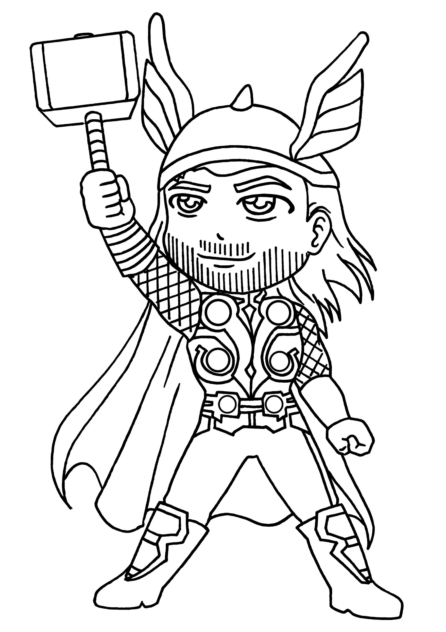 colorier thor