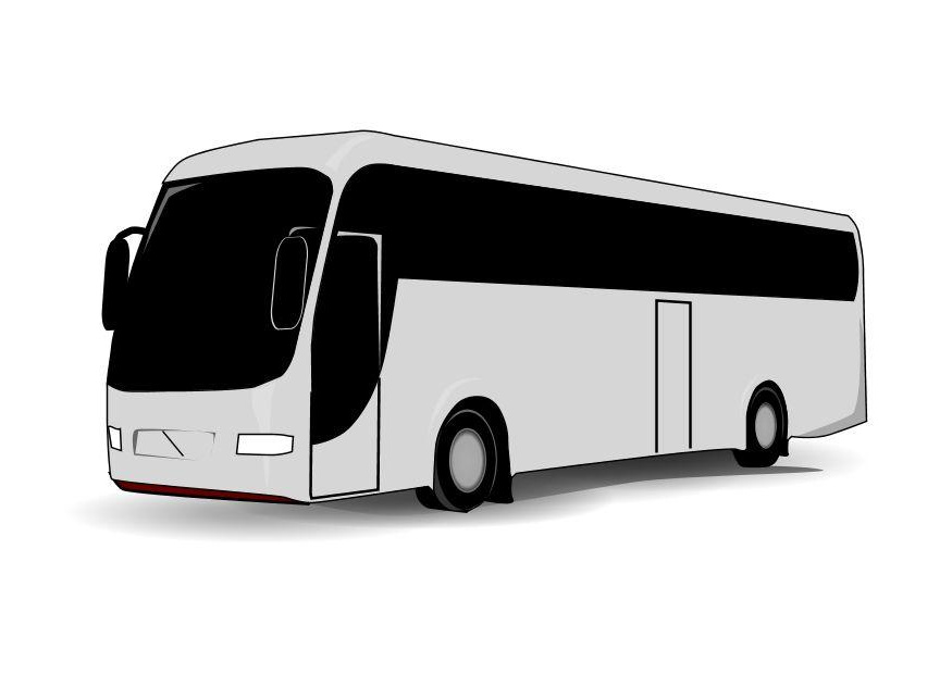 coloring page bus i