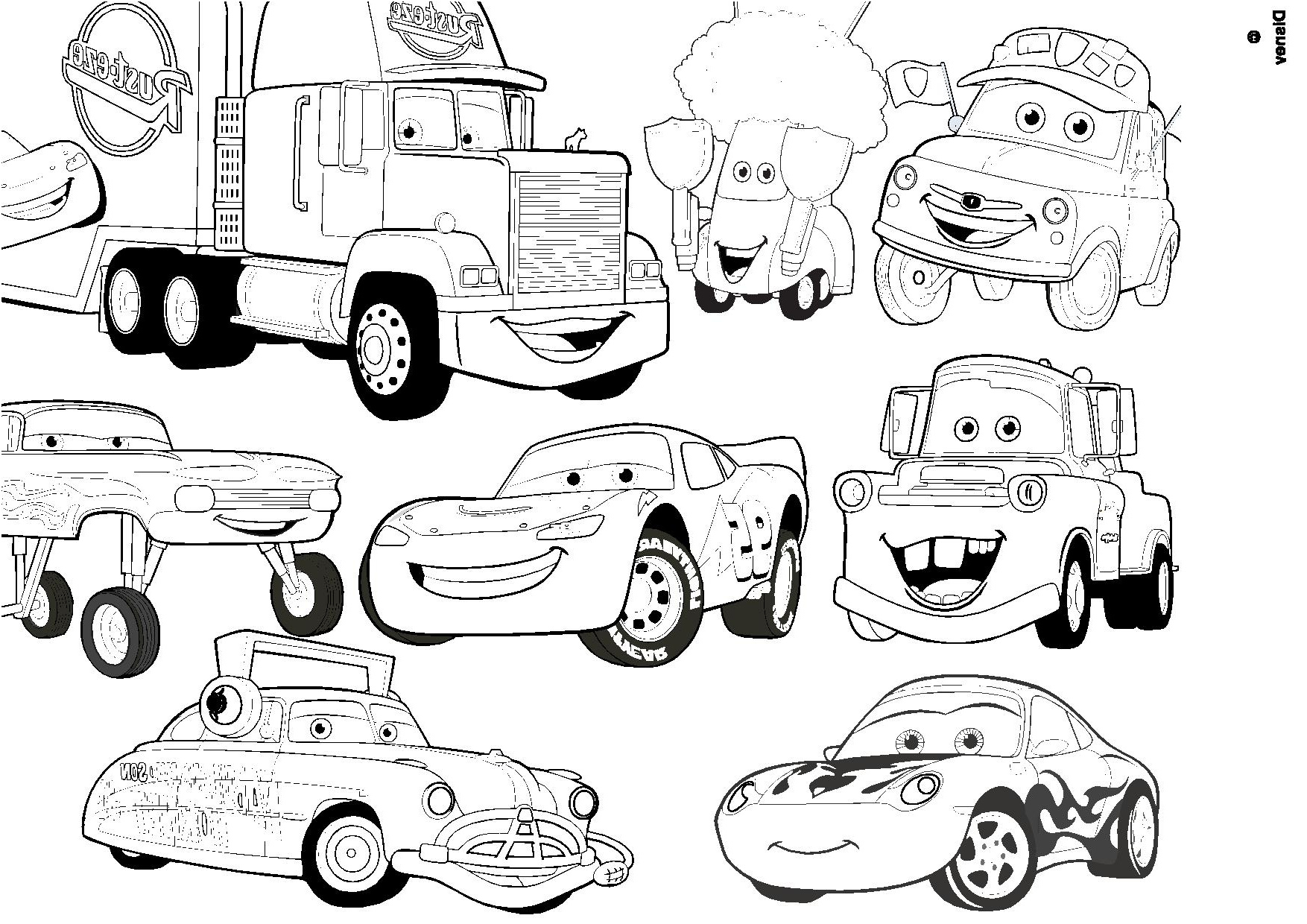 105 coloriage cars
