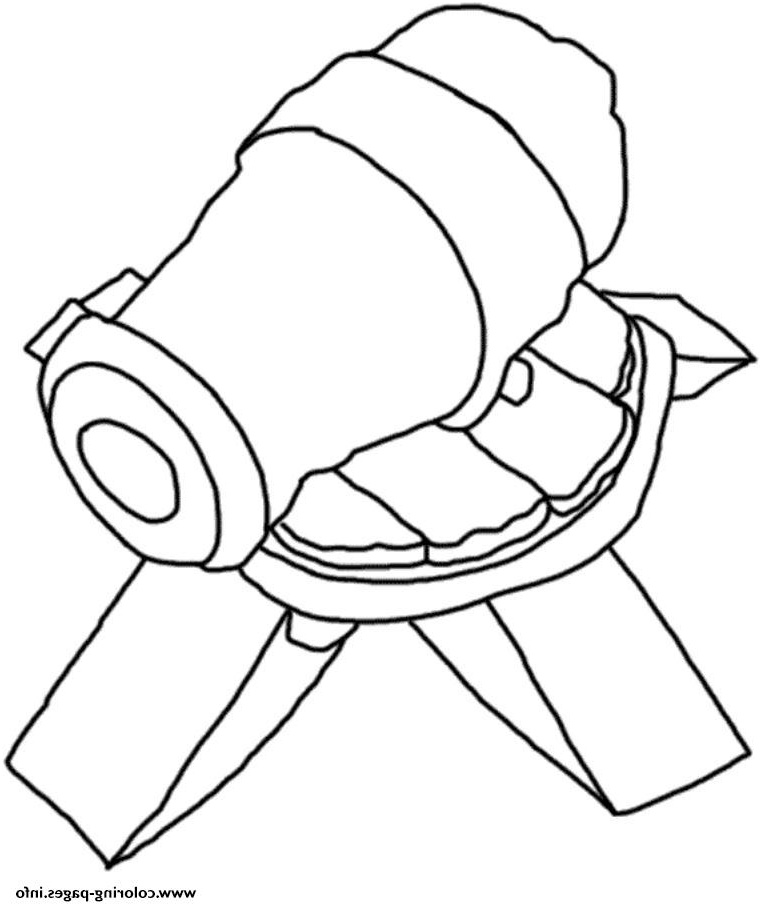 cannon clash of clans printable coloring pages book