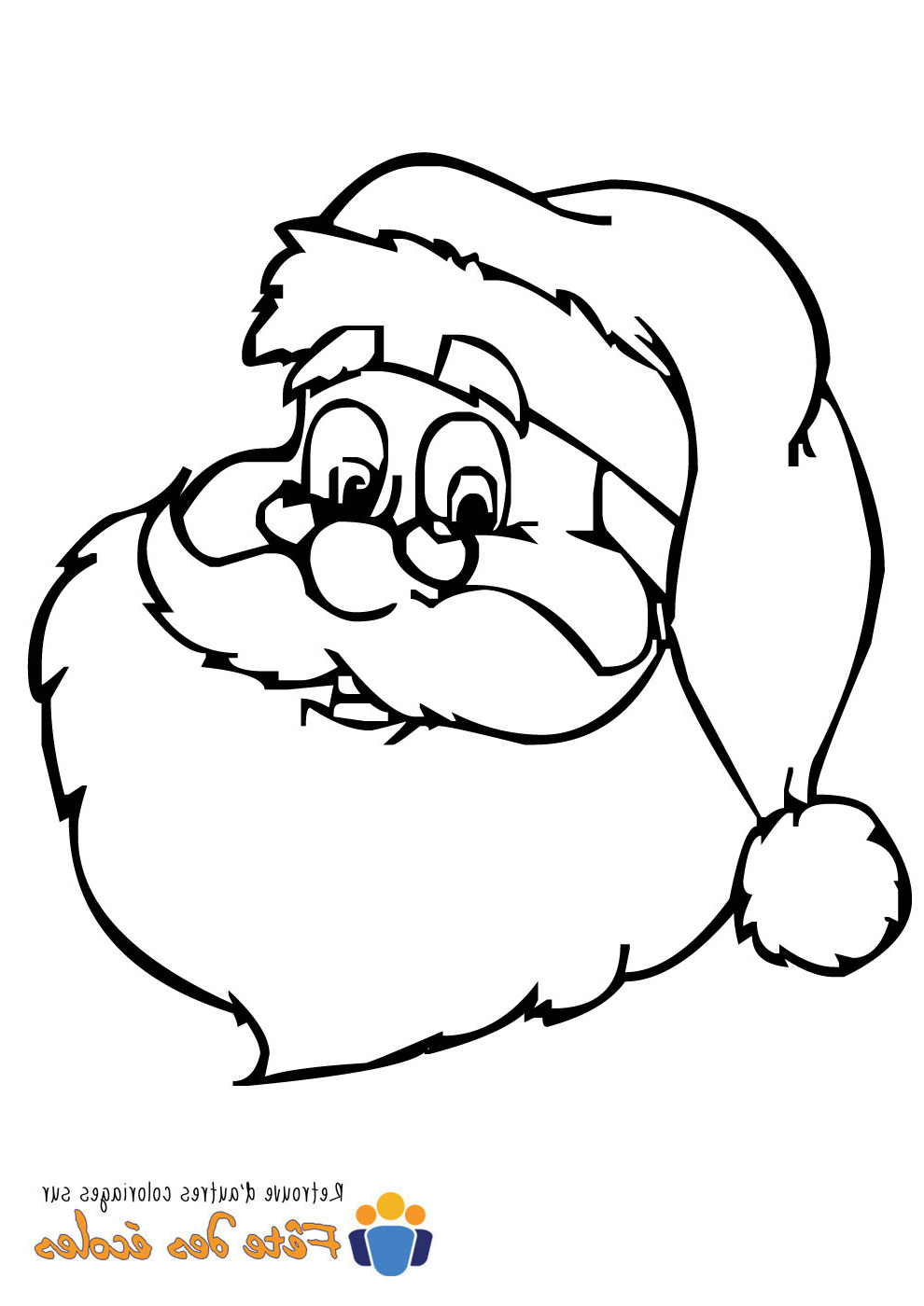 15 expert coloriage pere noel image