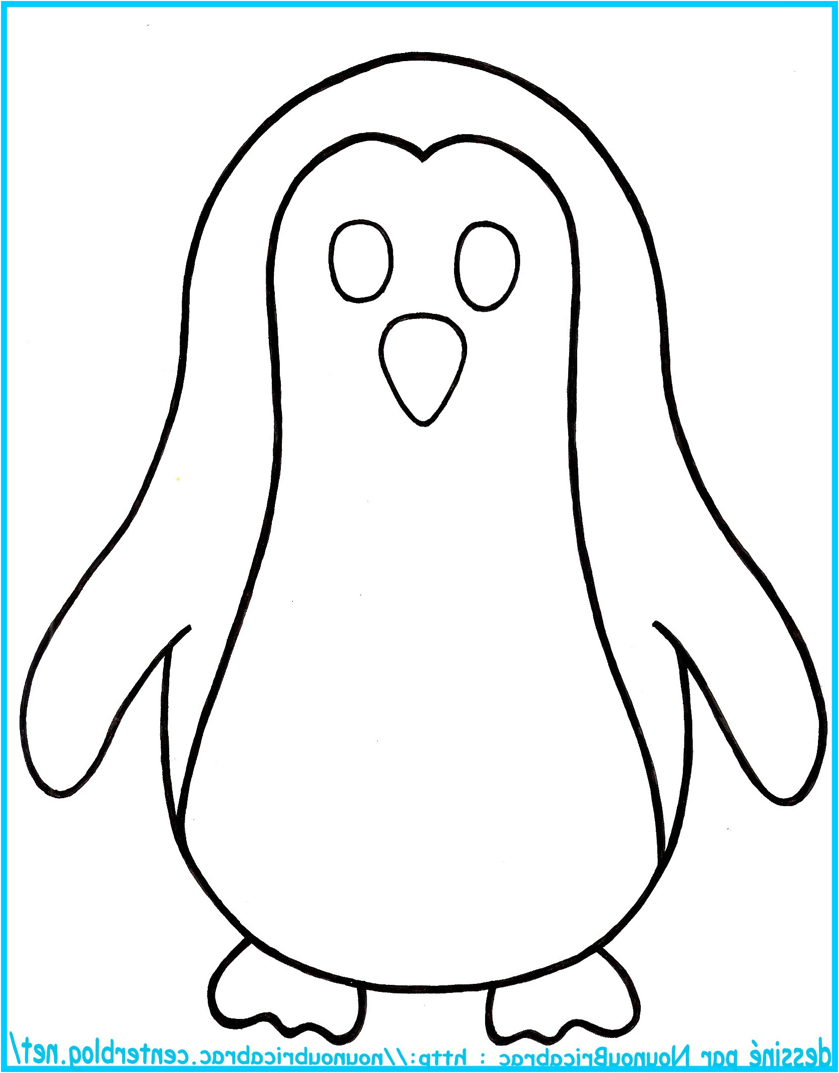 dessin imprimer pingouins madagascar