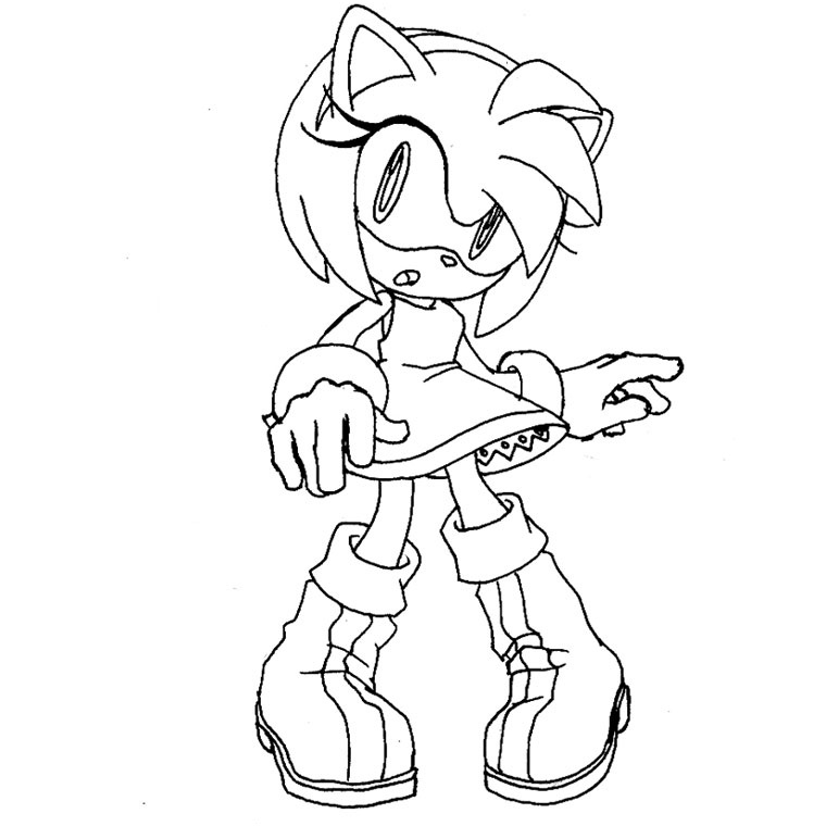 sonic games drawing