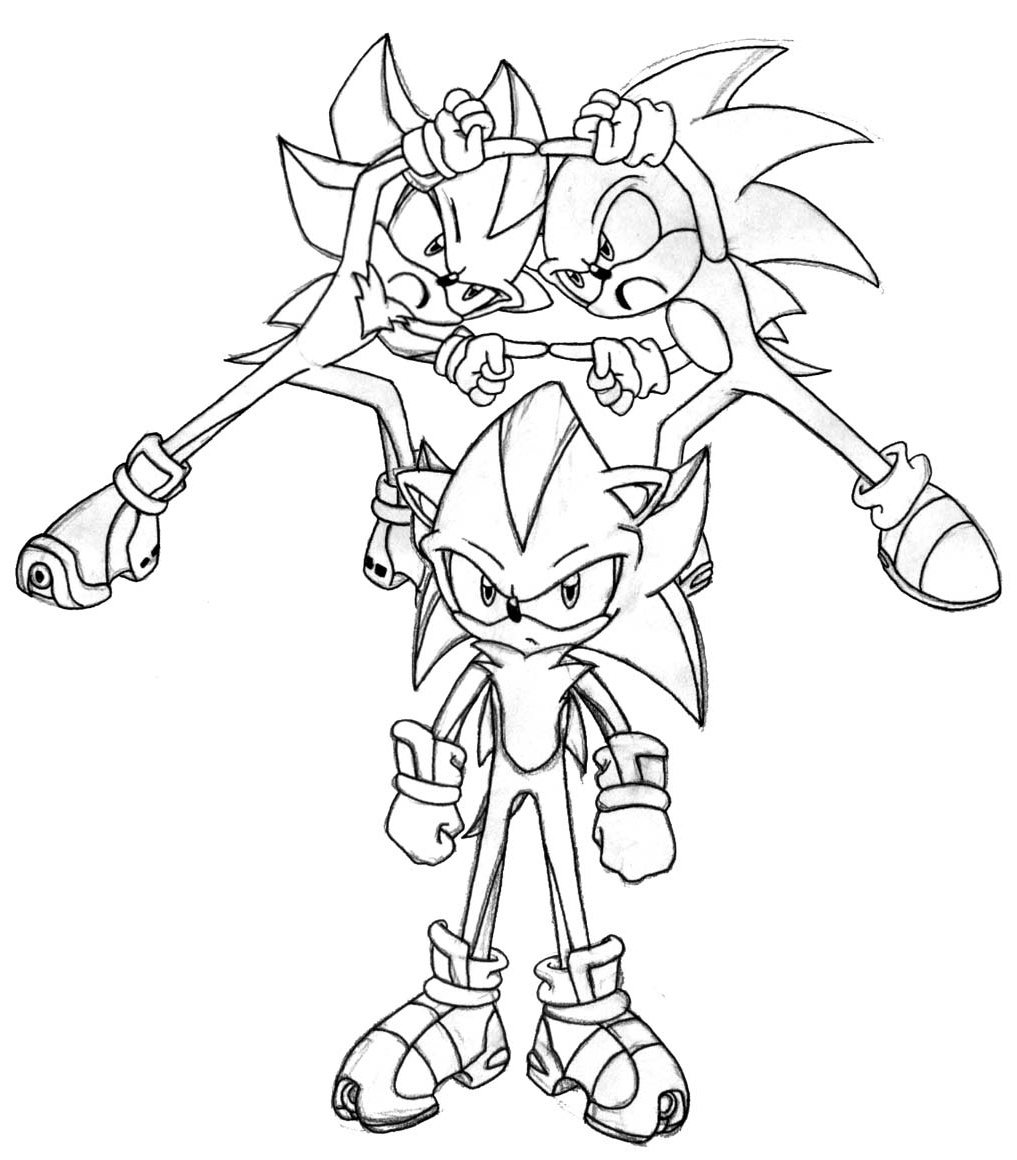 image=sonic Coloring for kids sonic 1