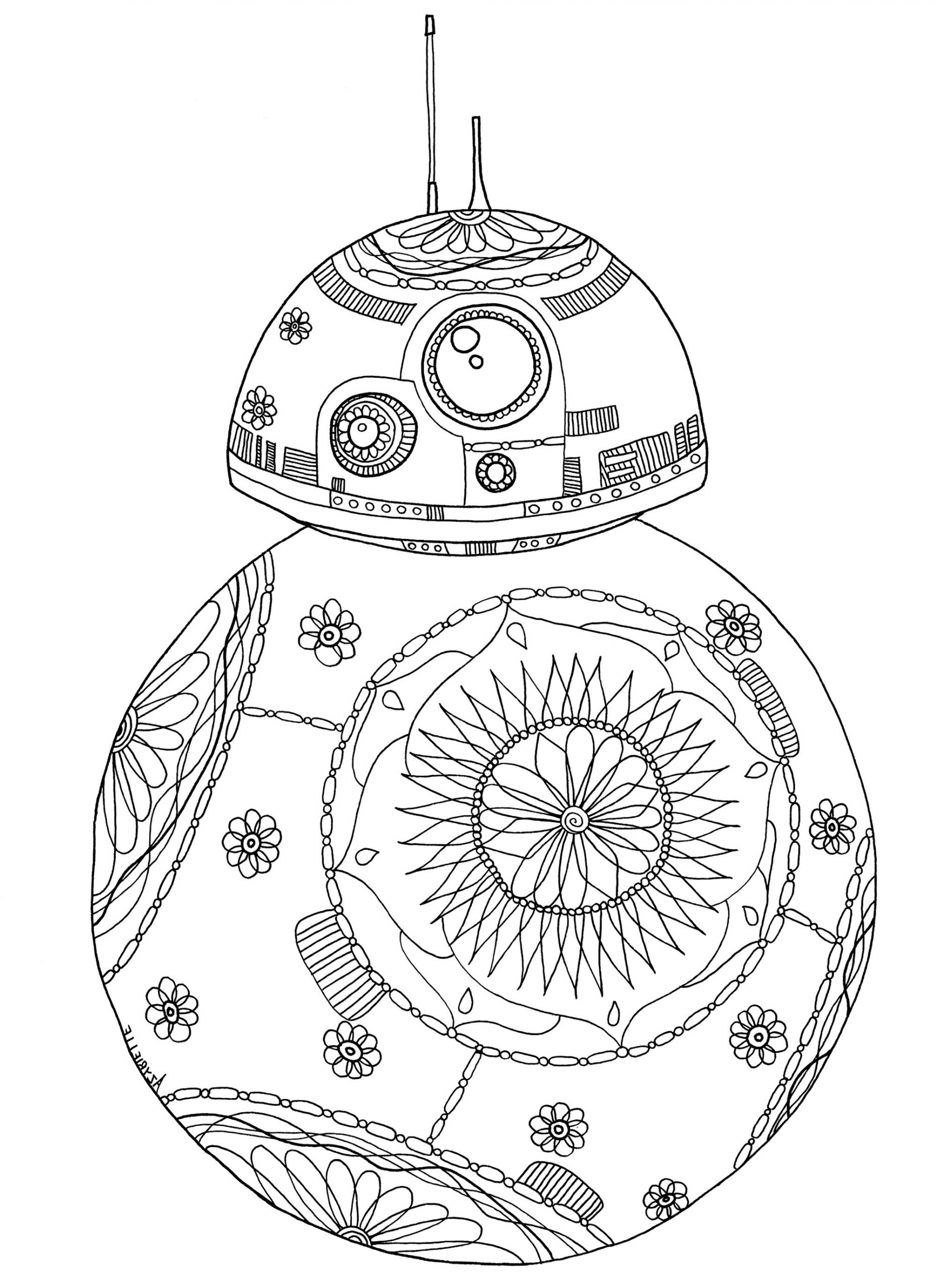 star wars coloring pages leia