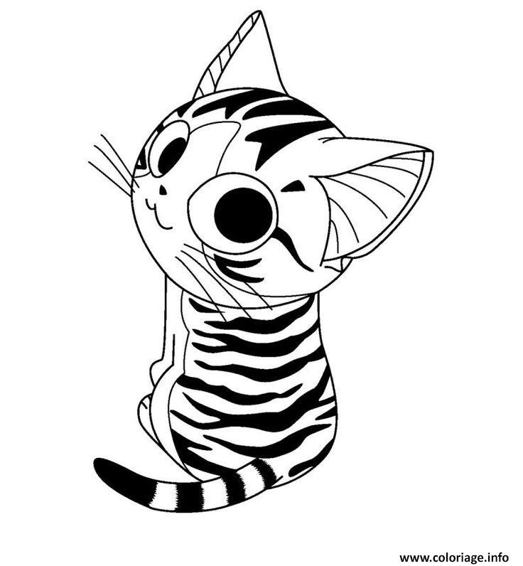 13 meilleur de dessin kawaii chat images