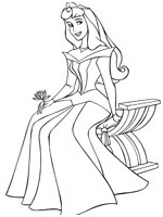 dessin princesse aurore disney