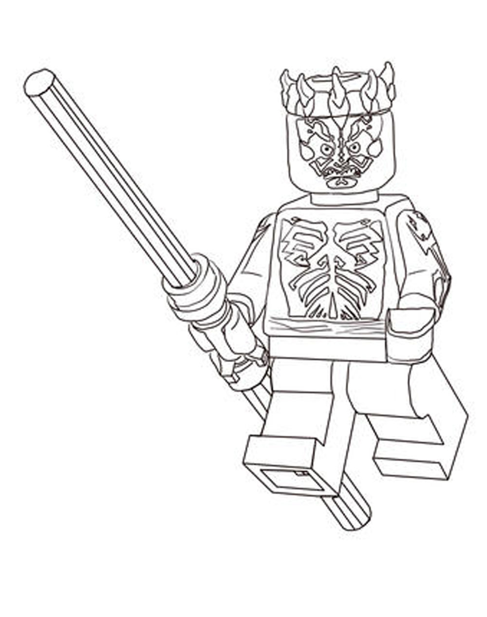 lego star wars the plete saga coloring pages