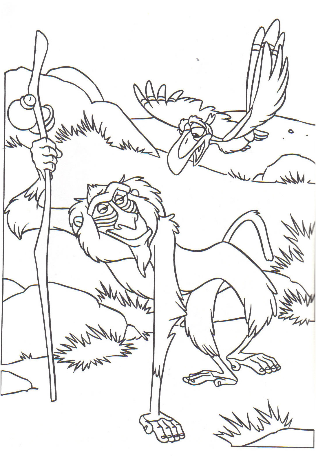 image=the lion king Coloring for kids the lion king 1