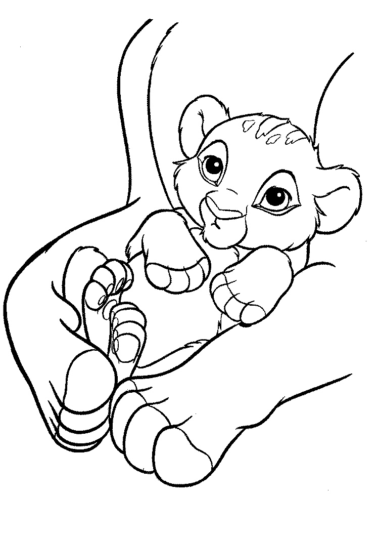 image=the lion king Coloring for kids the lion king 2