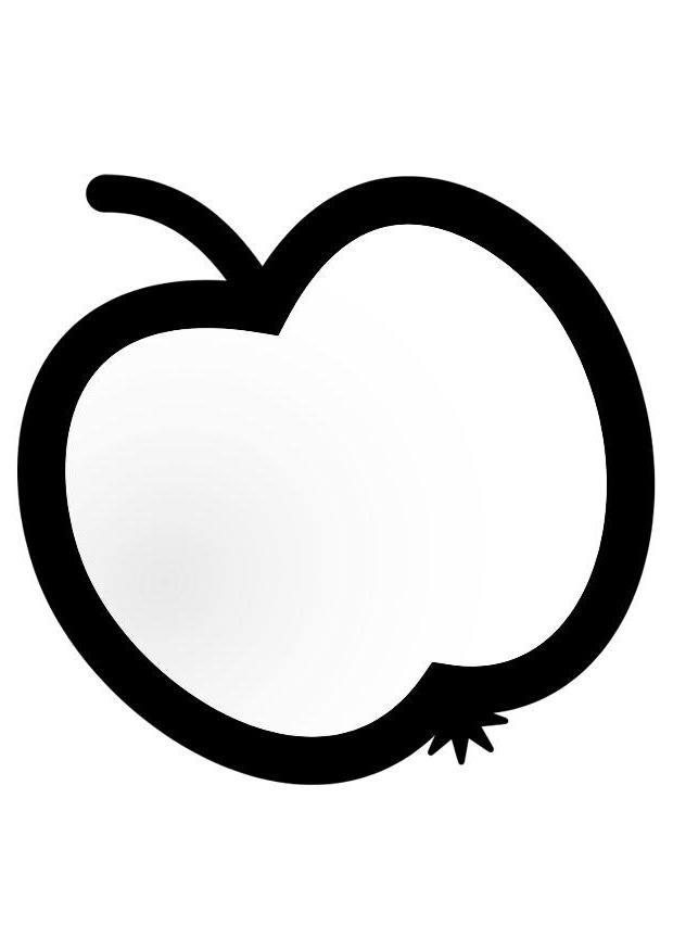 coloring page apple i