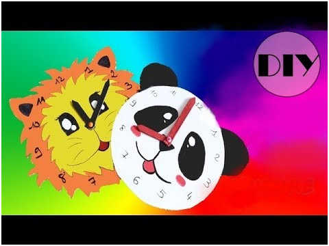 Activité Manuelle Primaire Animation Génial Tuto D Activité Manuelle Pour Enfant Horloge En Carton