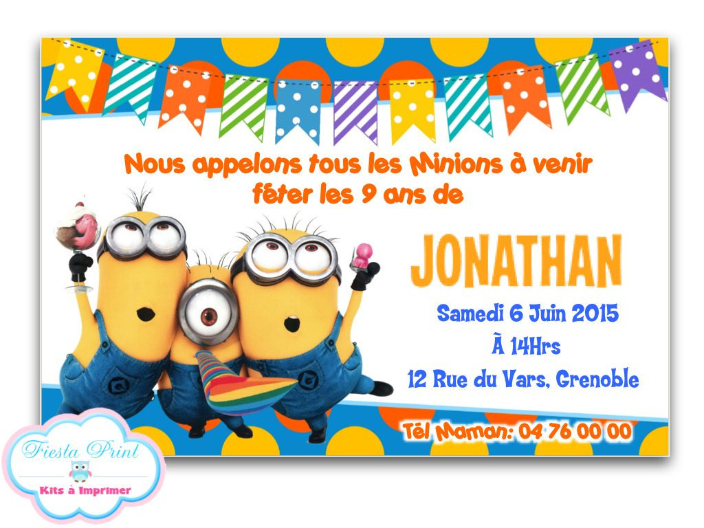 Anniversaire 9 Ans Inspiration Invitation Anniversaire Garçon 9 Ans Touch Events
