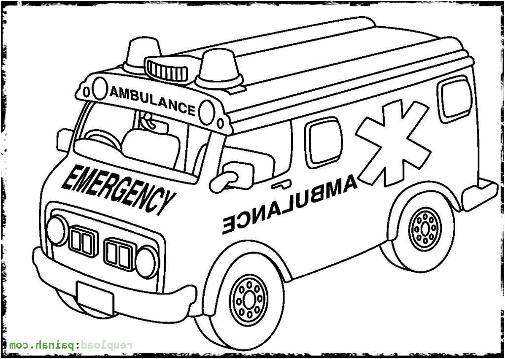 12 immaculee frais coloriage ambulance image