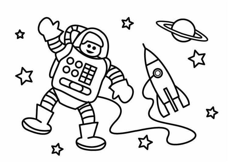 coloriage astronaute i