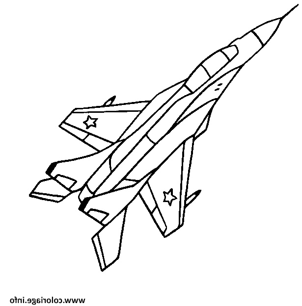 avion de guerre 36 coloriage dessin