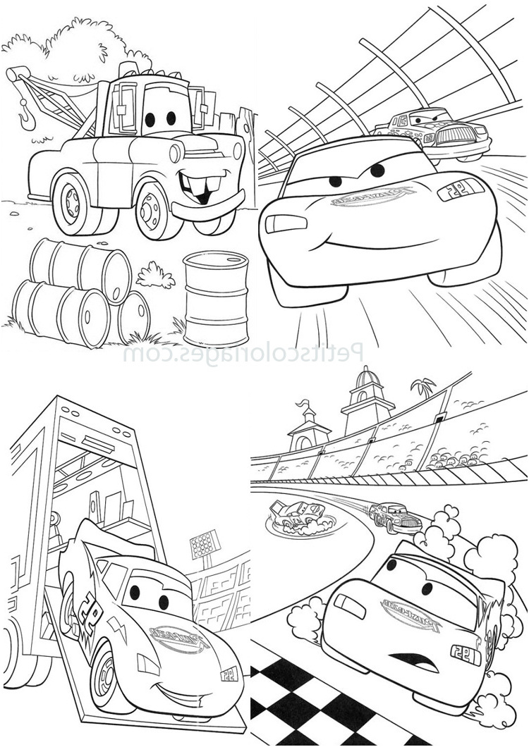 001 petits coloriages cars flash mcqueen depanneuse martin