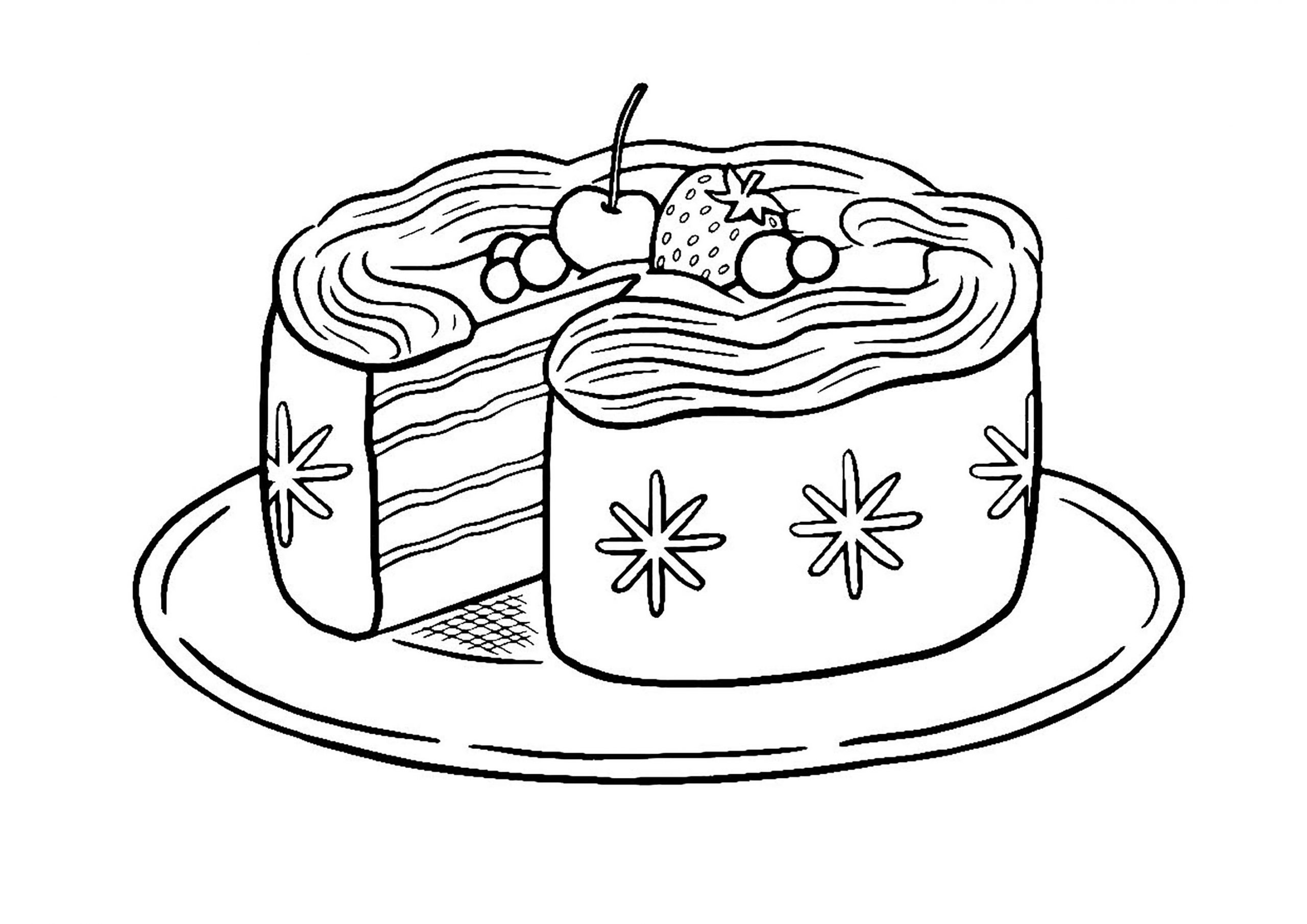 image=cupcakes and cakes coloring pages for children cupcakes and cakes 1
