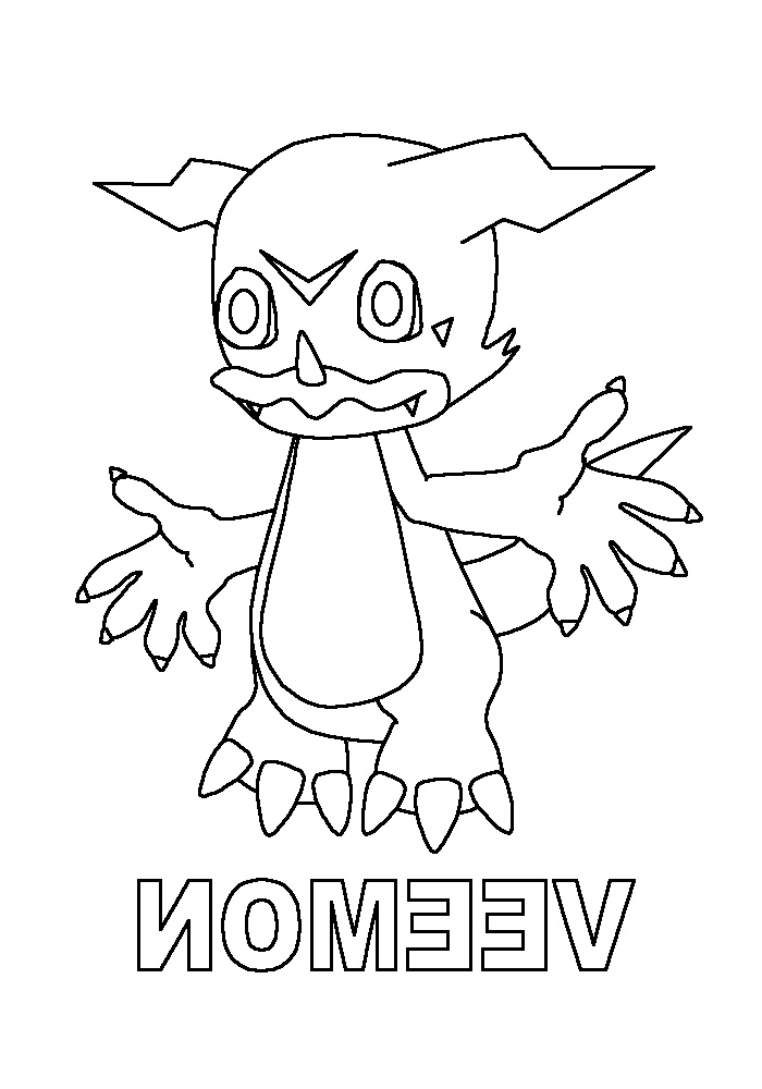 coloring pages tv series coloring pages digimon