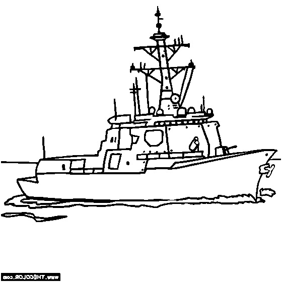 15 rustique coloriage bateau de guerre pictures