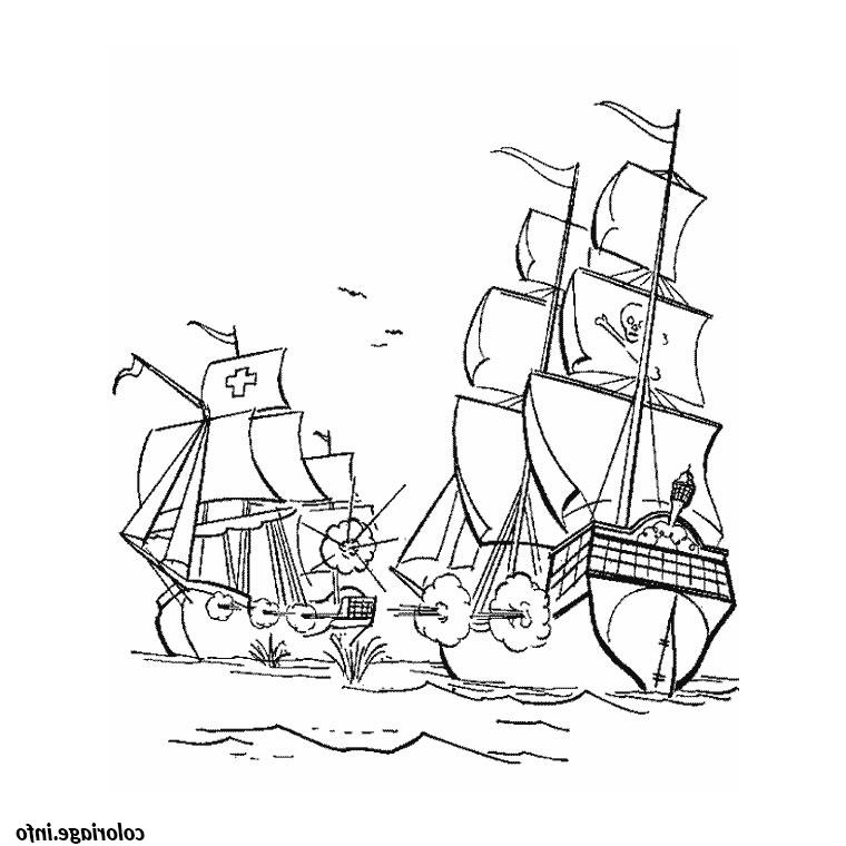 bateau guerre coloriage 2287