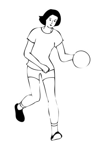 joueuse de handball