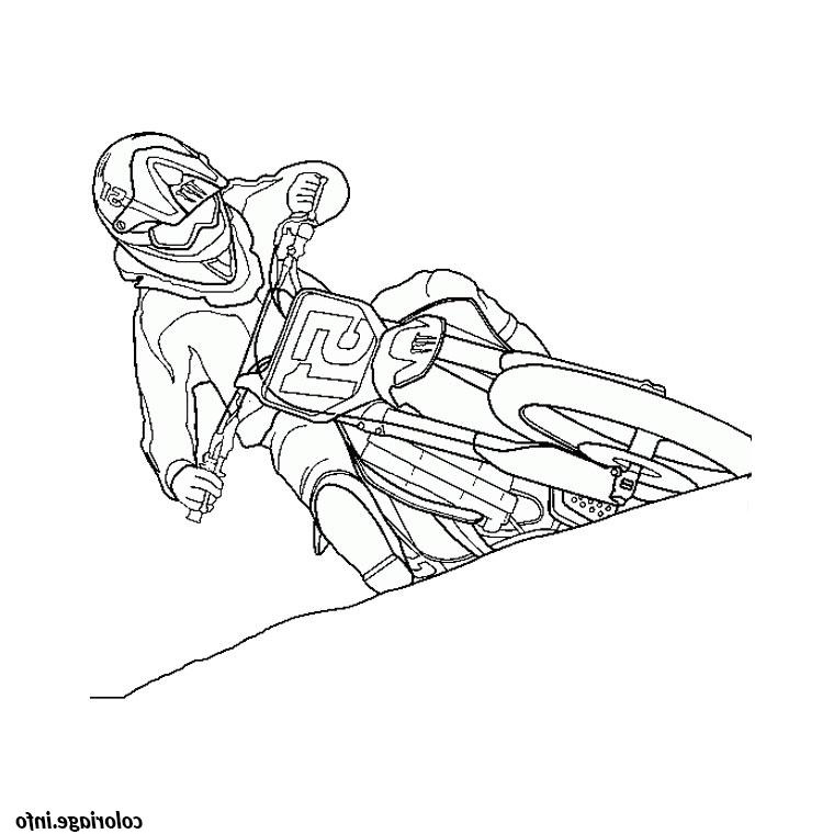 moto cross ktm coloriage 2033