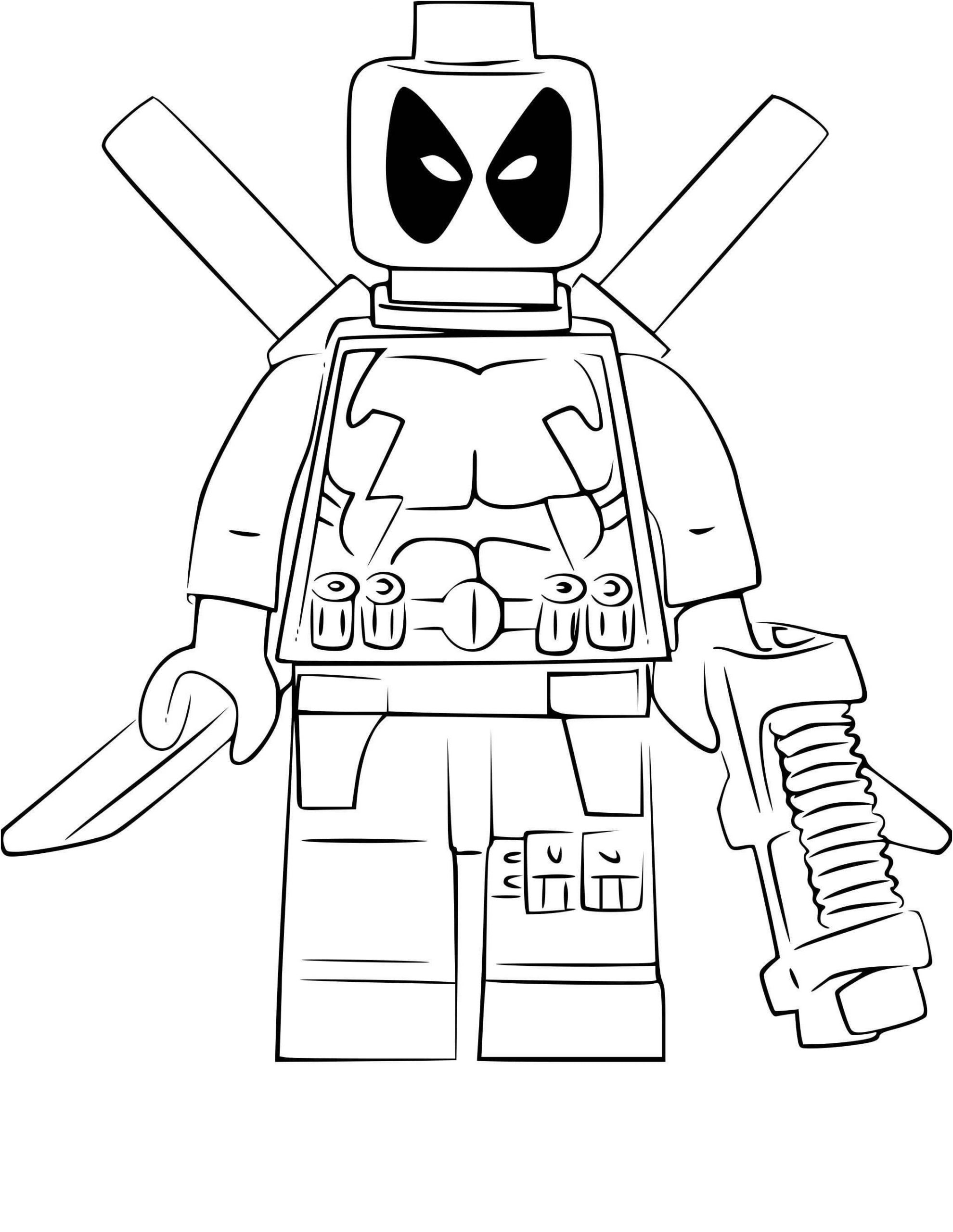 lego coloring pages or print for free 100 images