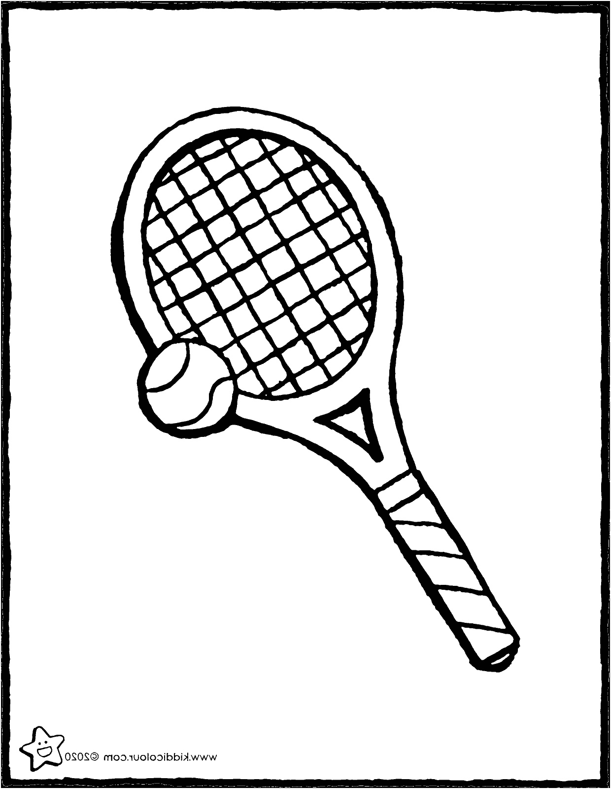 raquette et balle de tennis