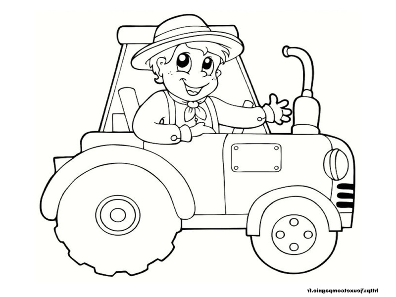 coloriage tracteur tom 4635