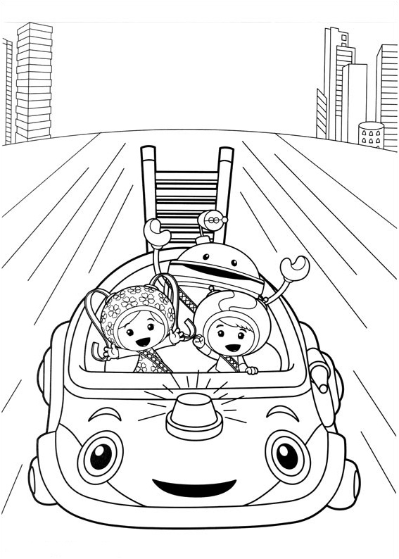 umizoomi coloring pages
