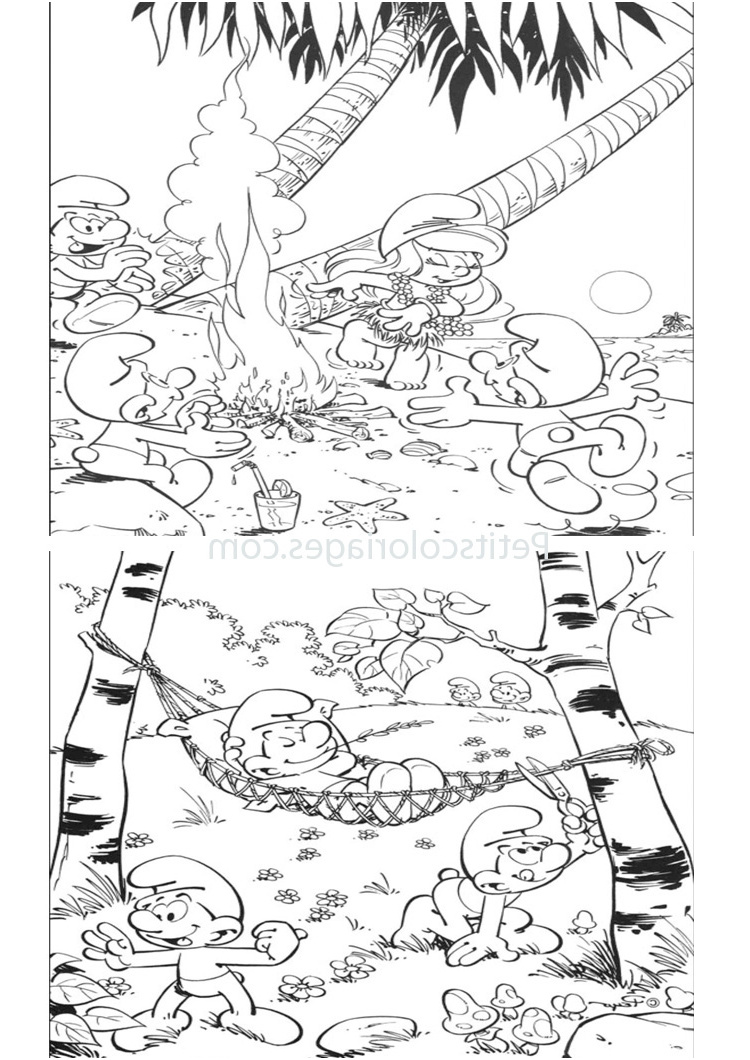 image=the smurfs Coloring for kids the smurfs 1