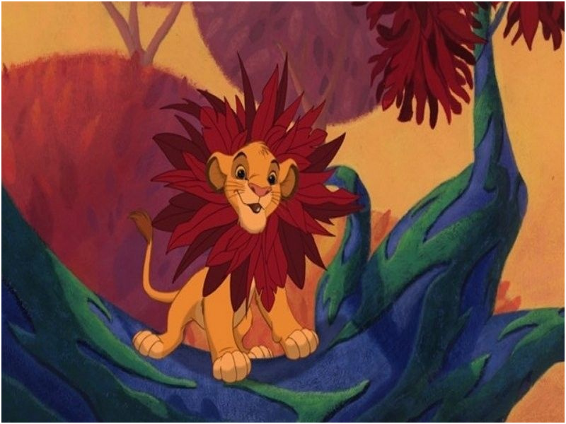 rub Dessin anime Walt Disney LE ROI LION