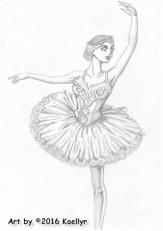 Dessin Danseuse ballet