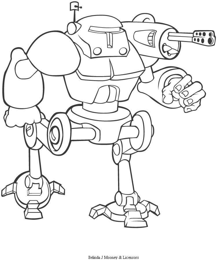 dessin de robot