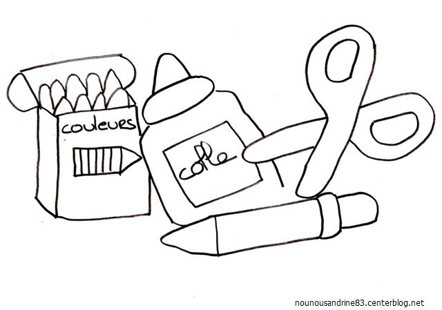 Dessin École Maternelle Unique Coloriage Matériel Scolaire Maternelle Dessin Gratuit à