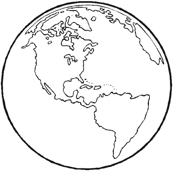 dessin de la terre 5