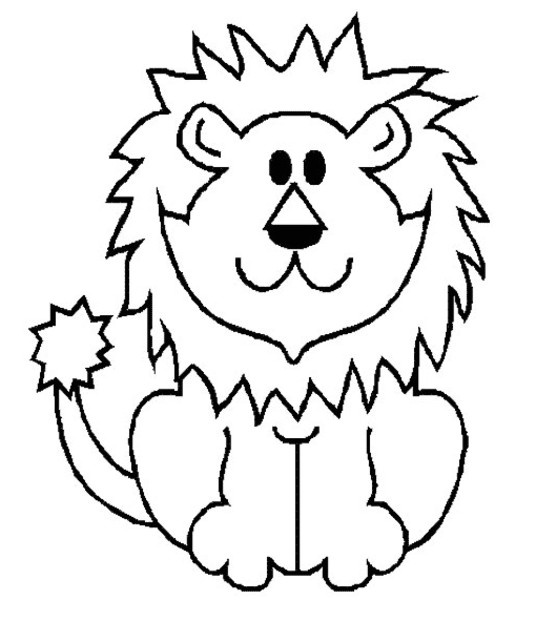 coloriage lion et tigre