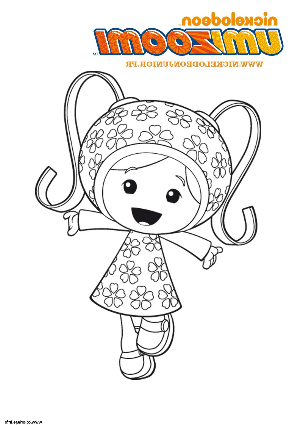 fille umizoomi 2 coloriage