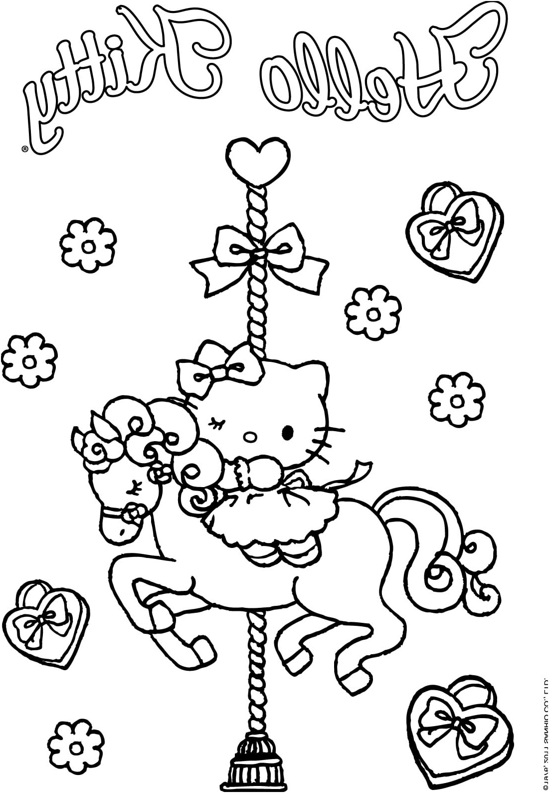 desenho da hello kitty para imprimir