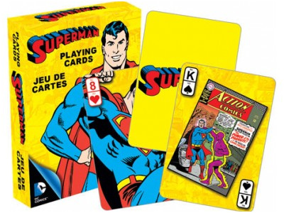 jeu de cartes superman retro p804