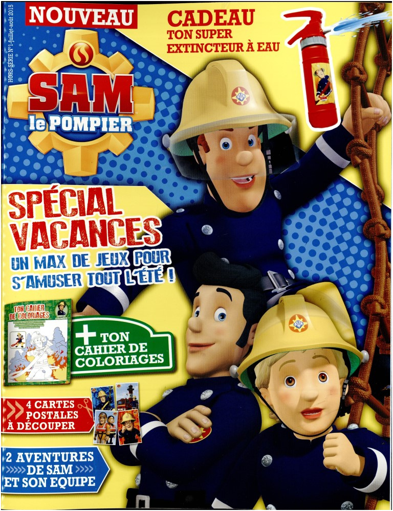 sam le pompier 4 a 9 ans enfants enfant