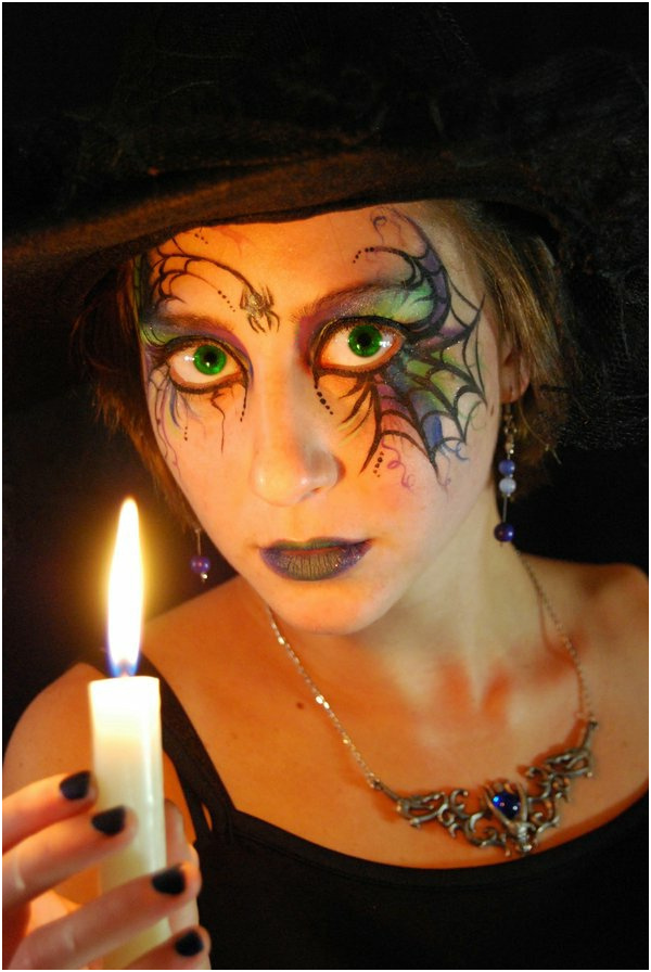 halloween make up ideen bilder von hexen