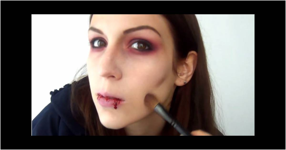 maquillage de vampire facile 4061