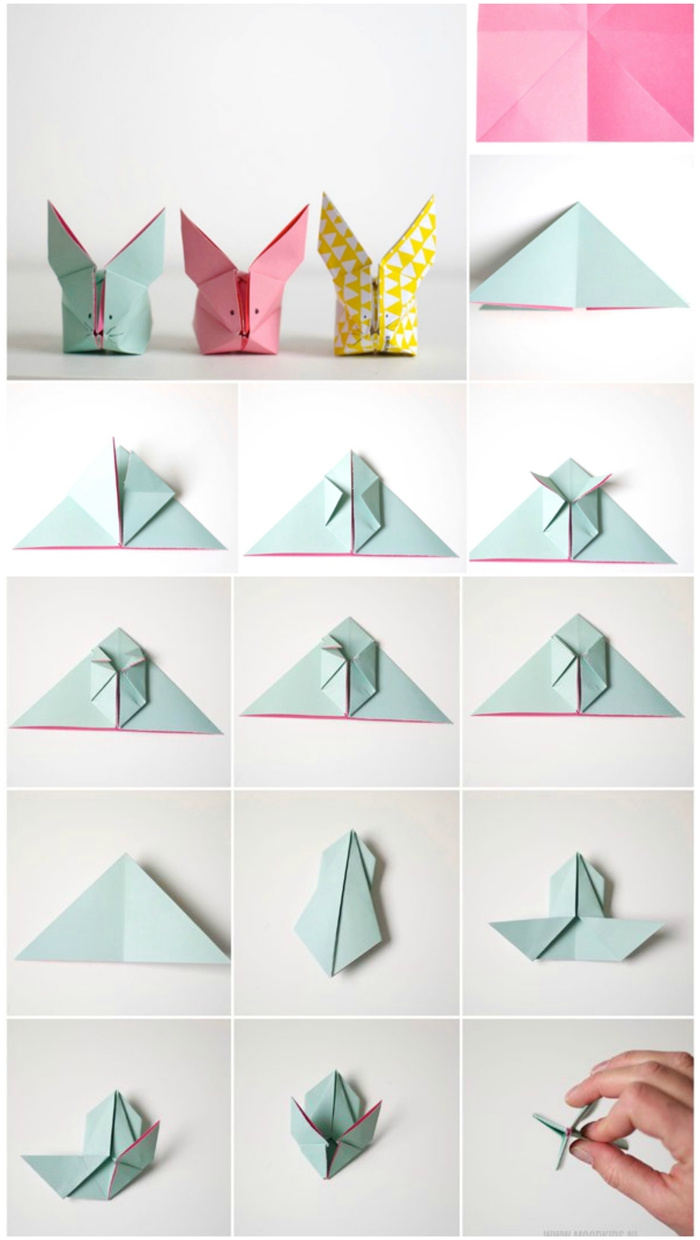 pliage papier origami facile