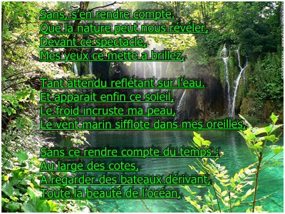 Petit Poeme Sur La Nature